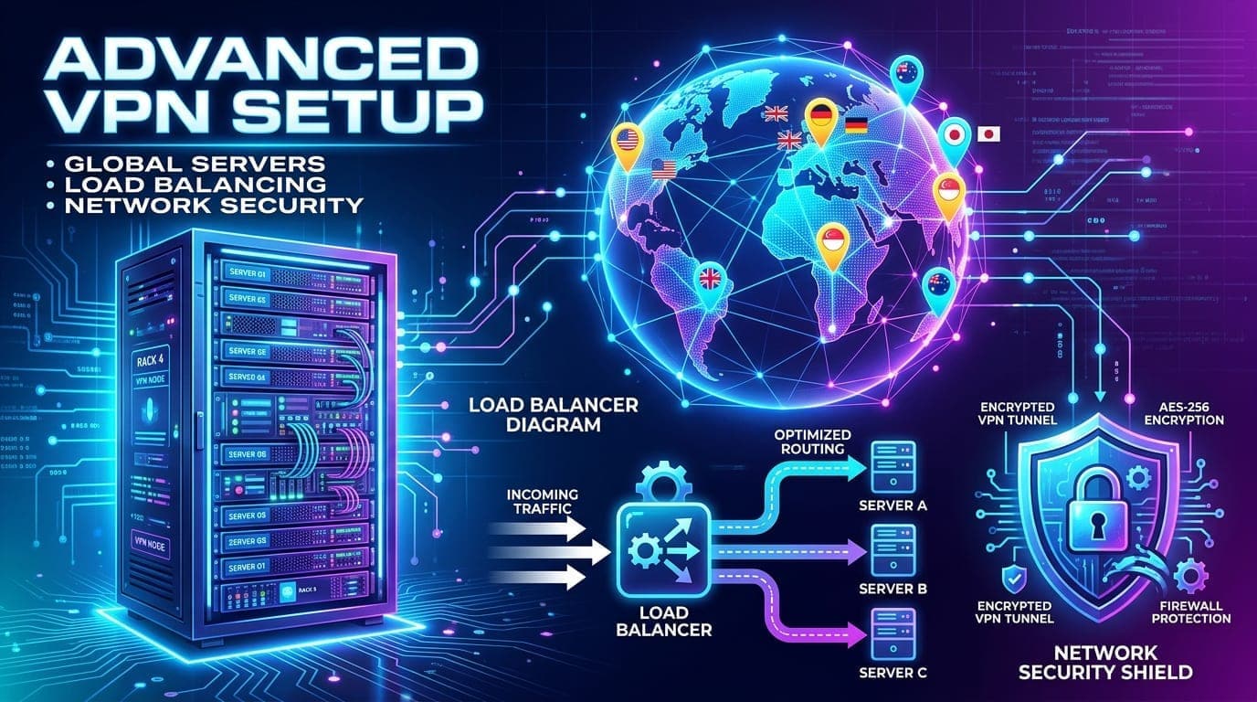 進階 VPN 架構:多節點負載平衡與故障轉移