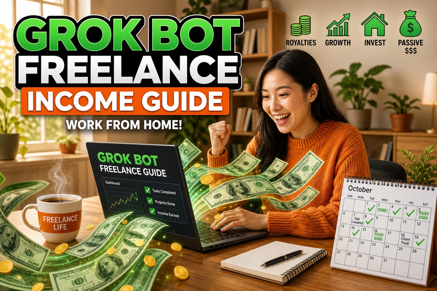 Grok Bot 入門變現：不會寫程式，也能用雲端 AI 隊友接下第一單