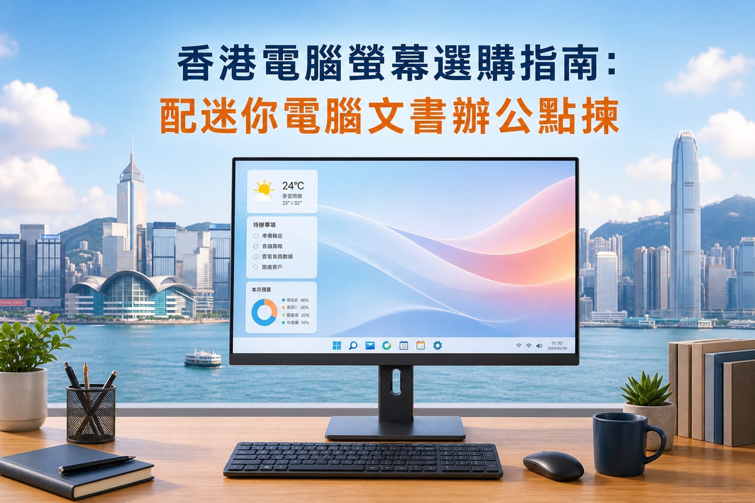香港電腦螢幕選購指南:配迷你電腦文書辦公點揀