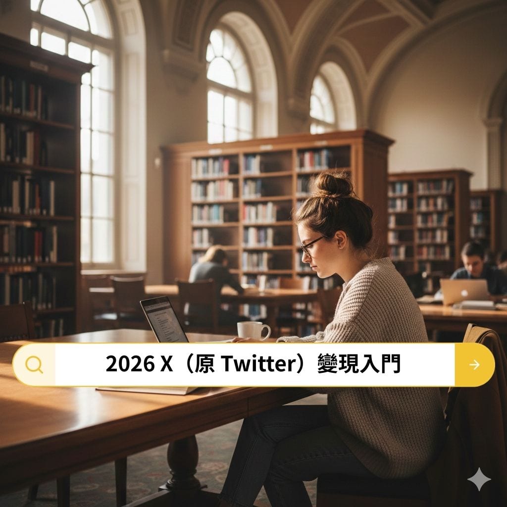 2026 X(原 Twitter)變現入門:從觀點到收入的完整指南